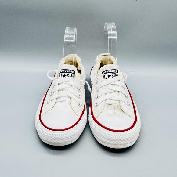 Converse Shoes Women 6 White Chuck Taylor All Star Shoreline Low Slip On Sneaker - Picture 3 of 12